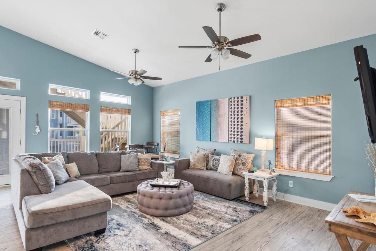 New 5 Bdrm W/Pool, Observation Deck Walk To Beach! Port Aransas Exterior foto
